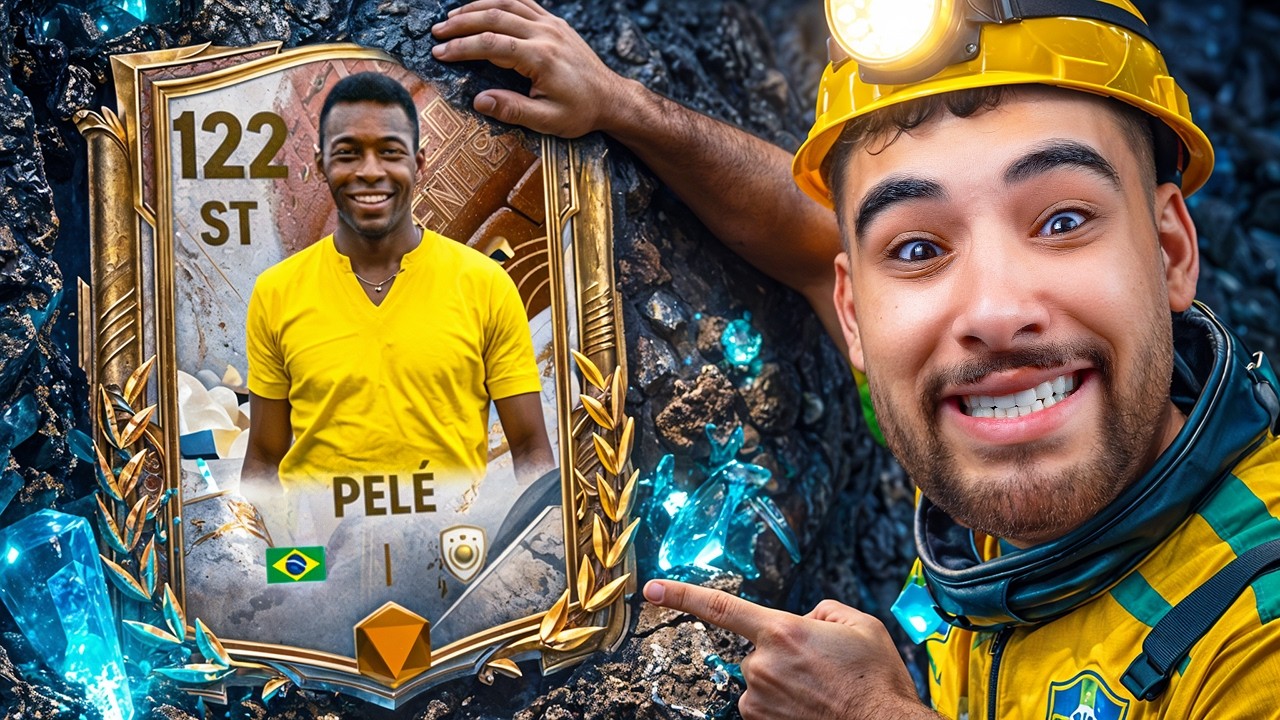 البحث عن الجوهرة السوداء بيليه ال١٢٢🇧🇷🤯