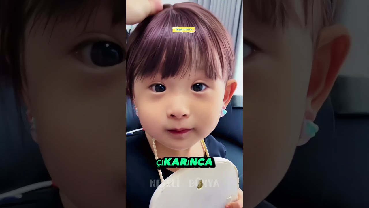 👧👠 Küçük Hanım Güzelleşmek İçin Bakın Ne Yaptı! 😱