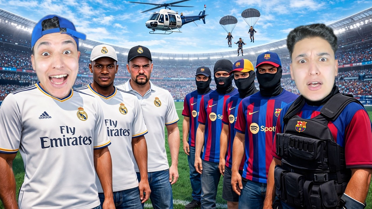 مواجهة بين عصابات أندية كرة القدم !!