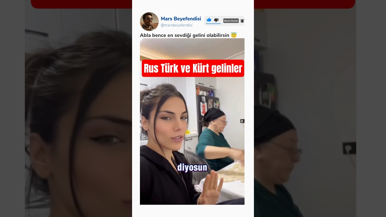 Kayınvalidesiyle sohbet eden ablamız
