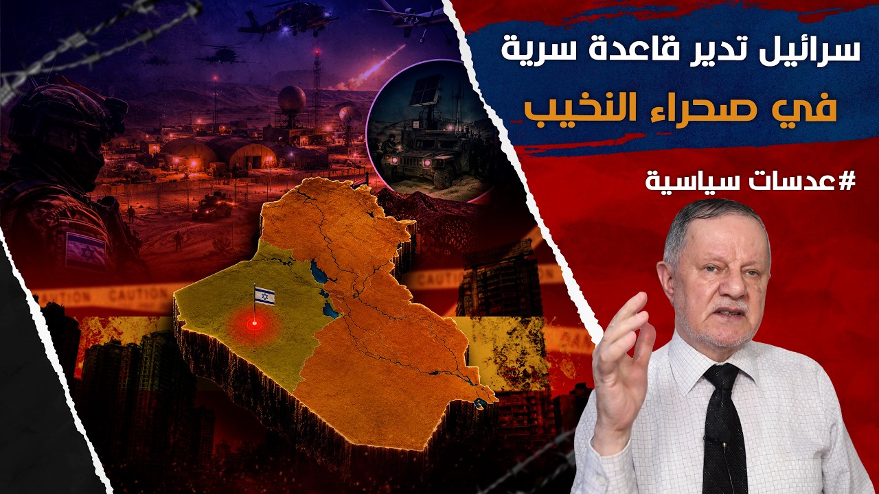 سرائيل تدير قاعدة سرية في صحراء النخيب العراقية