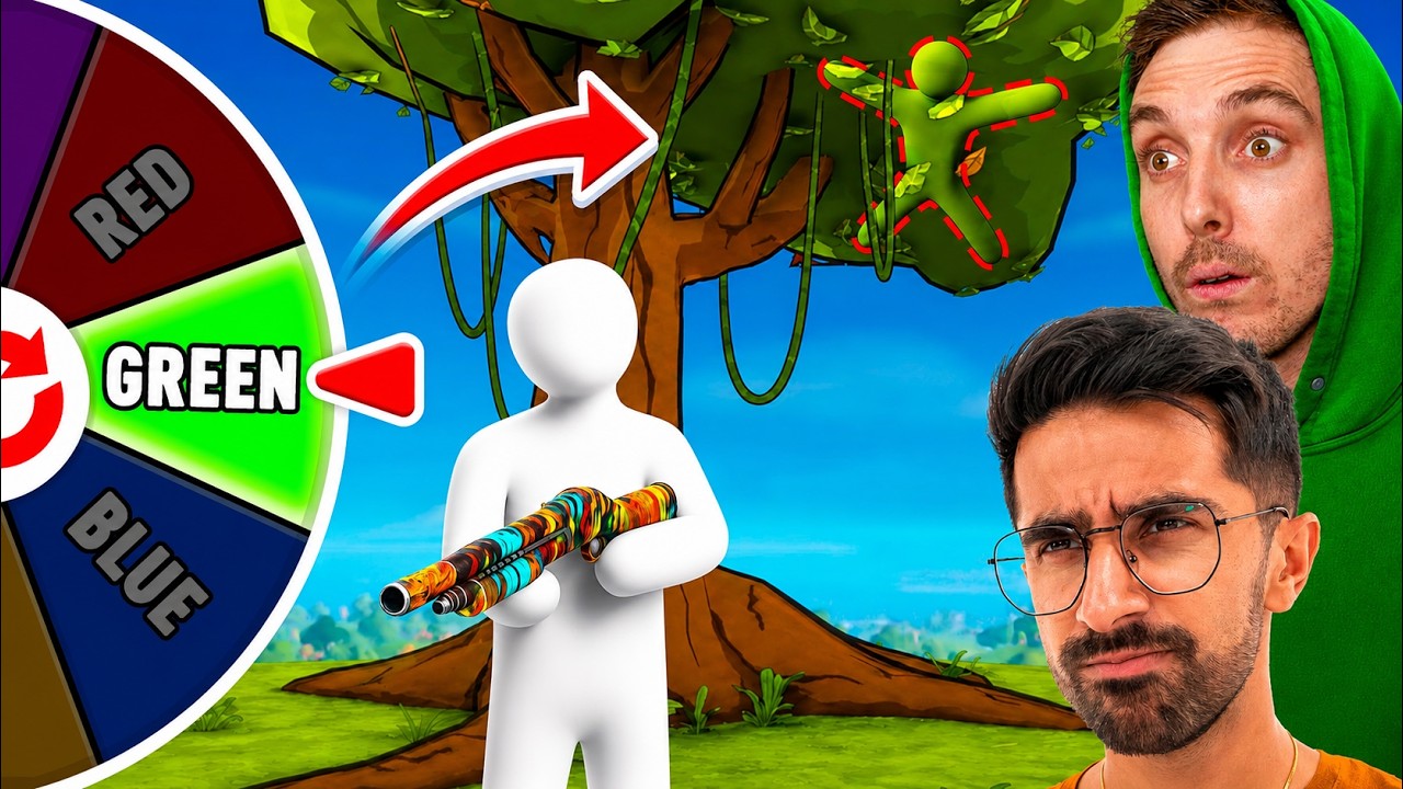 SIDEMEN MECCHA CHAMELEON BUT WE CAN ONLY USE ONE COLOUR