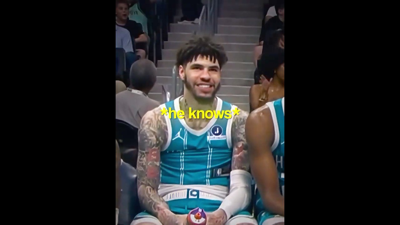 lamelo plays by his own rules 🤣