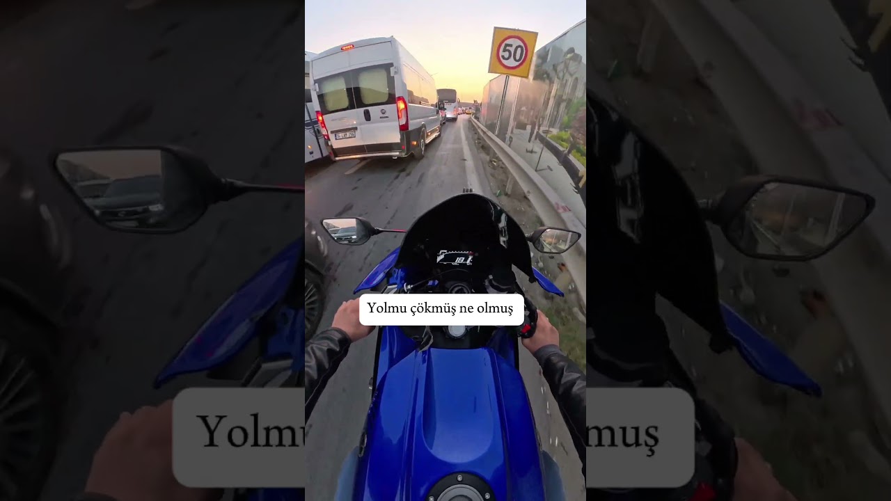 Abi çok sinirli #motovlog