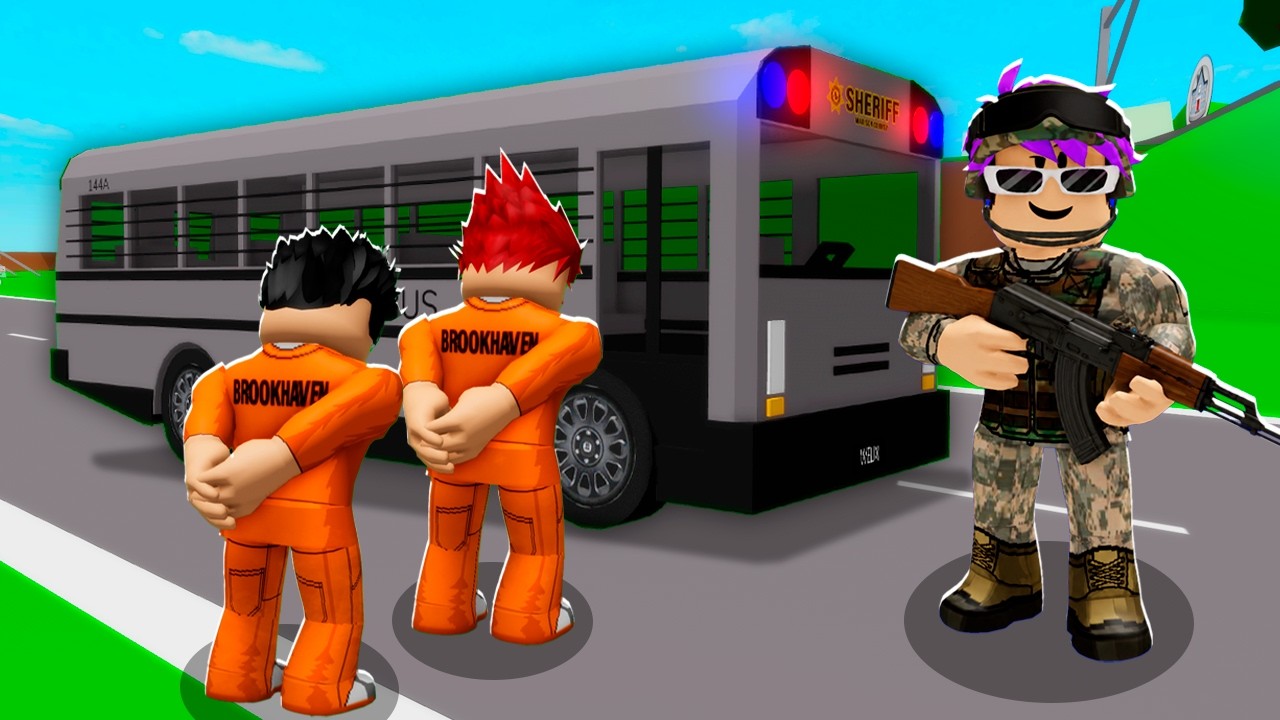 TRANSPORTEI PRISIONEIROS no BROOKHAVEN RP