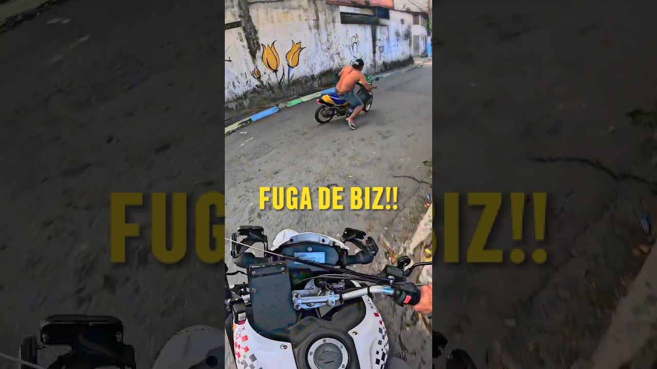 EMOCIONADO FOGE DE BIZ !! 💥😮