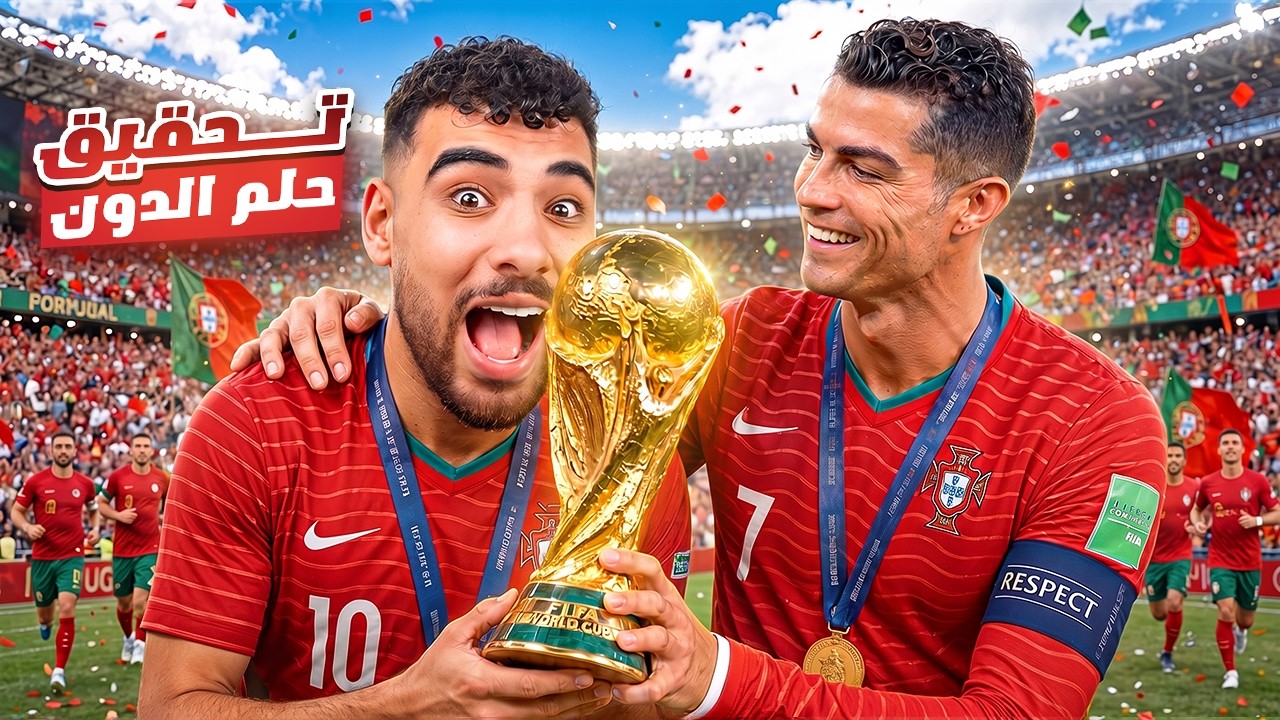 محاوله تحقيق حلم الدون والفوز بكأس العالم🇵🇹🏆