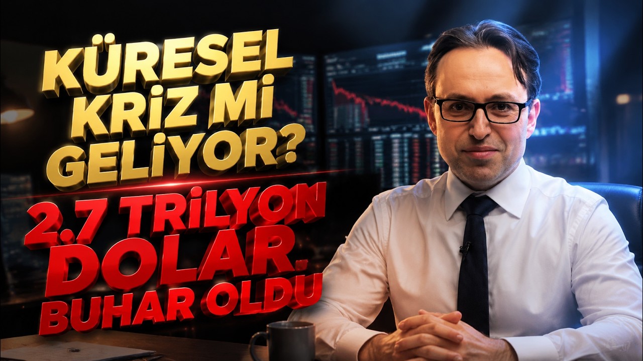 2,7 Trilyon Dolar Buhar Oldu