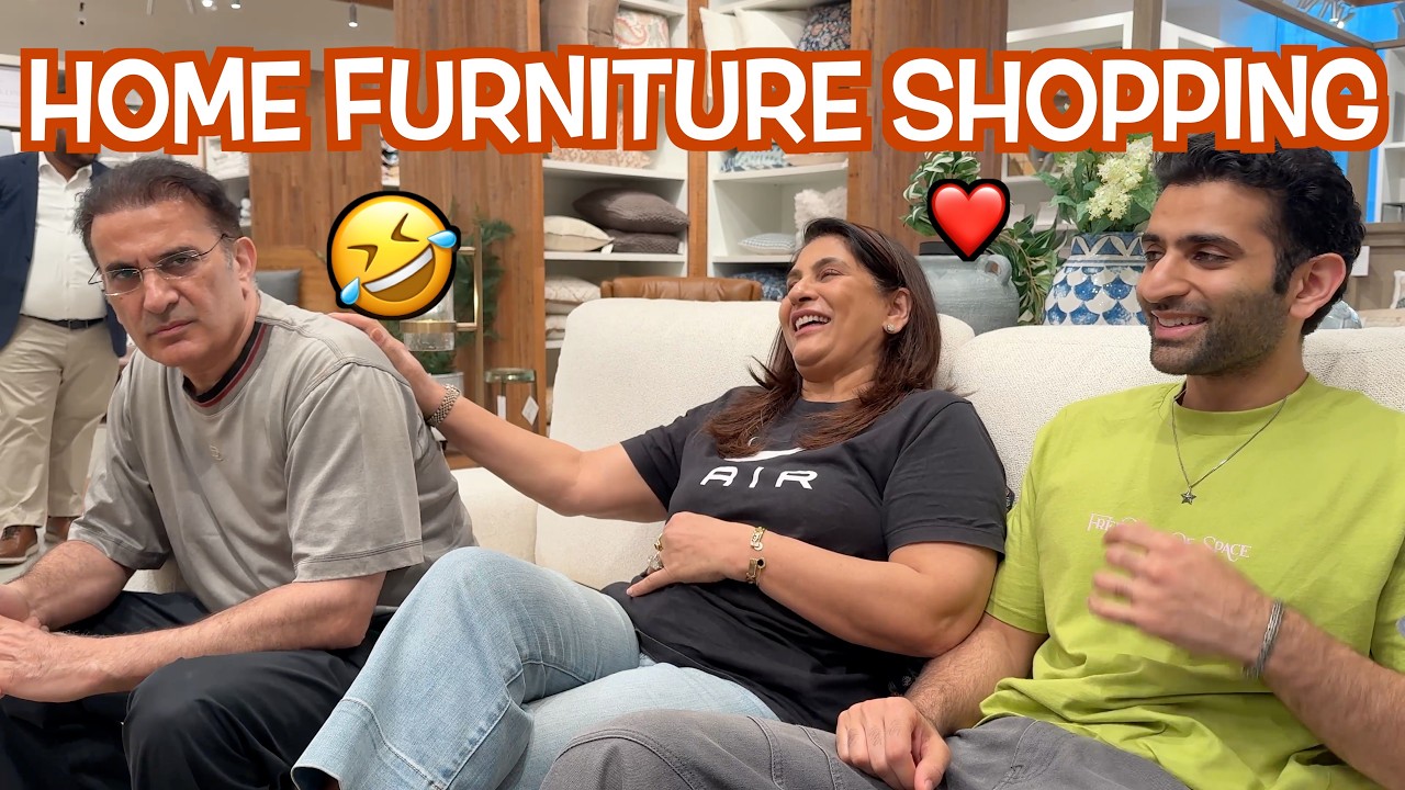 HOME FURNITURE SHOPPING WITH FAM ❤️ + HEALTHY ITALIAN DINNER!  - S3E85