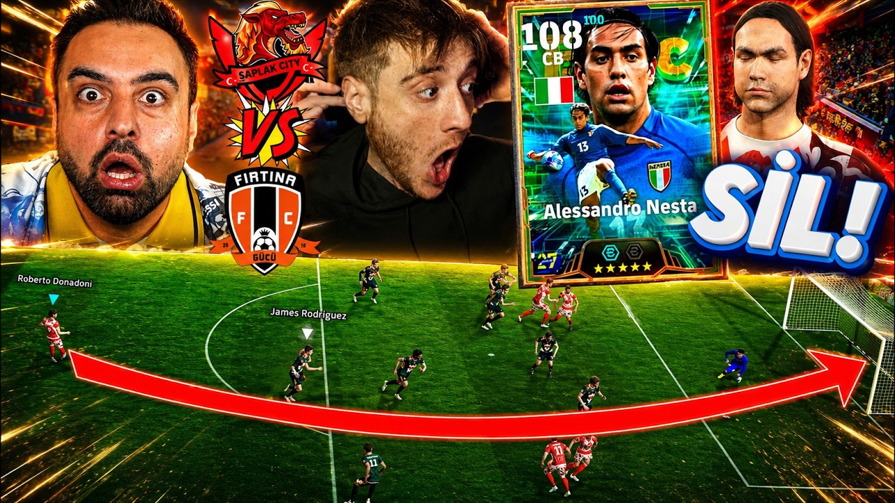 TARİHİ DÜELLO ! KAYBEDEN 108 NESTA SİLER 😱 26 METRE FÜZE GOL ! ÜMİDİ VS EMJAN KAPIŞMA LİGİ 2027 !