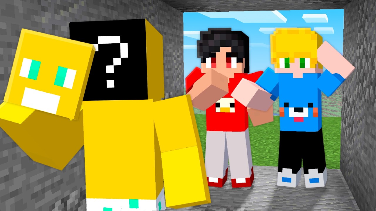 Meus Amigos MENTEM para Mim no Minecraft!