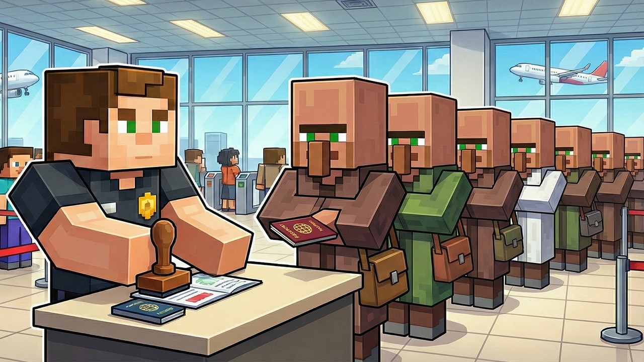 Minecraft AMA Pasaport Kontrolü Yaptık