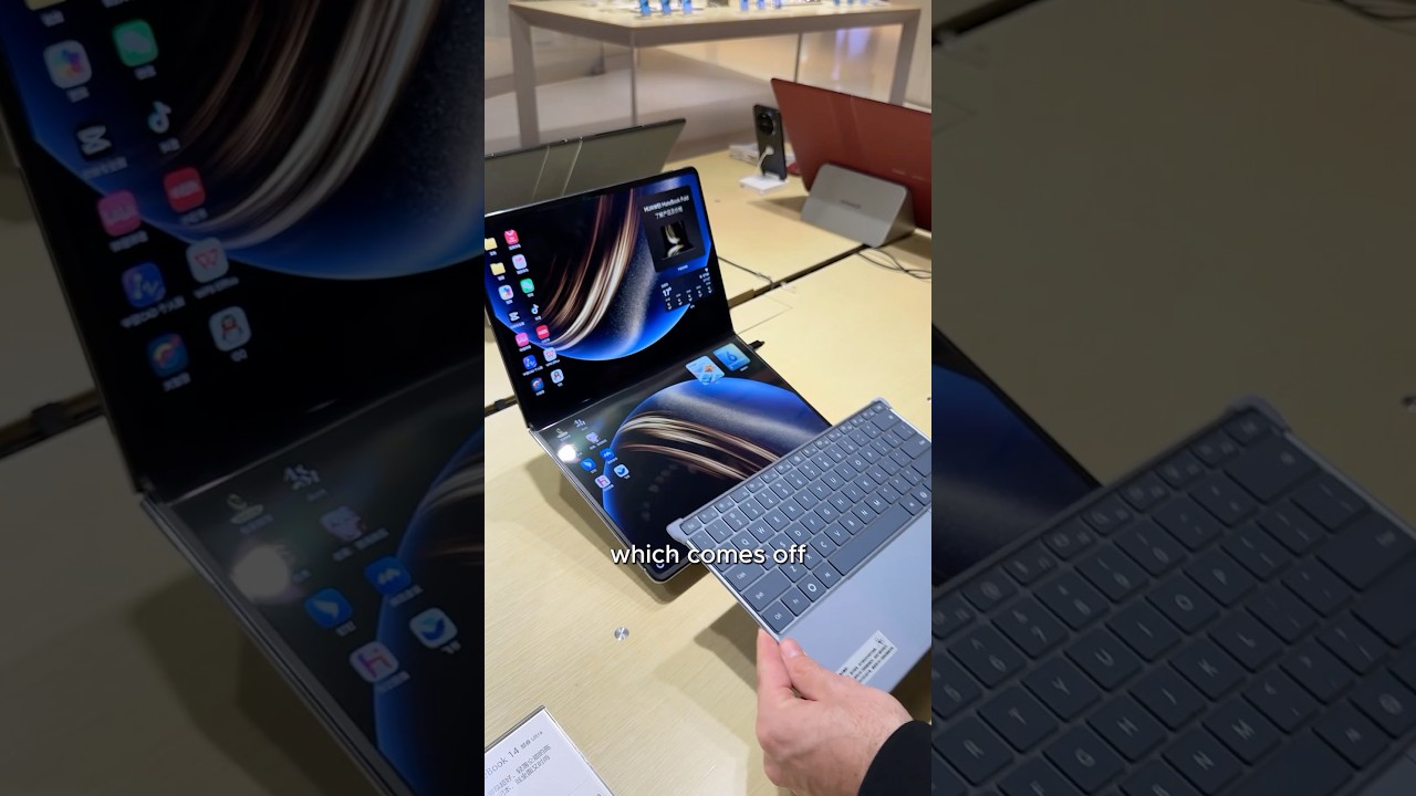 The Craziest Laptop I've Ever Seen 🤯🇨🇳 #tech #china #luxury