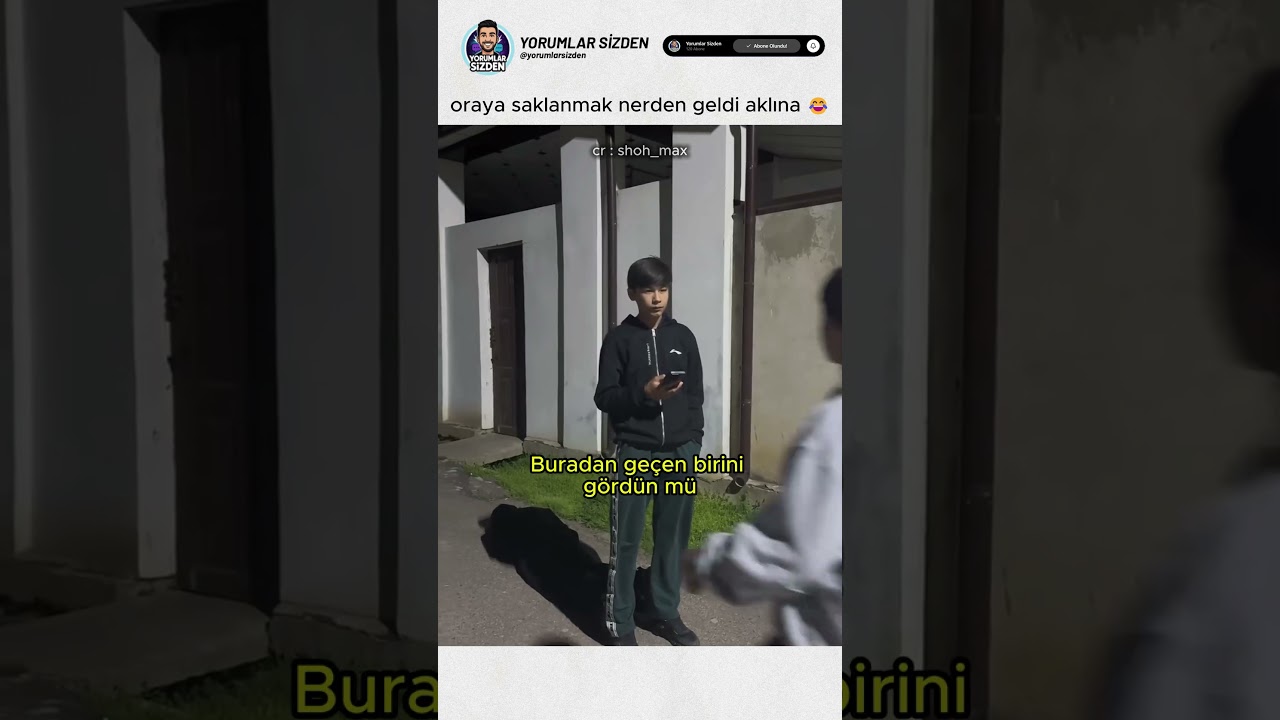 gölgelere dikkat edelim 😂 @shoh_max