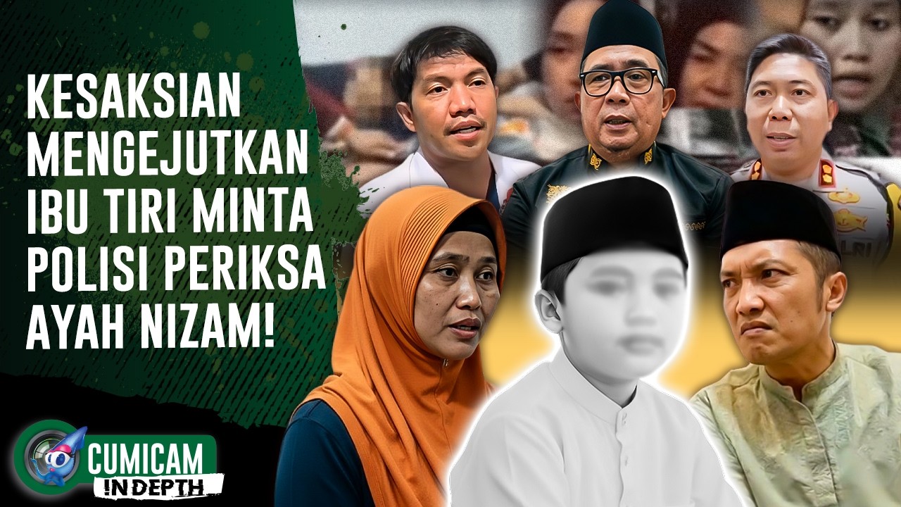 Ditahan Polisi, Ibu Tiri Bongkar Dugaan Kekerasan Suami Kepada Nizam Syafei Saat Kritis | INDEPTH