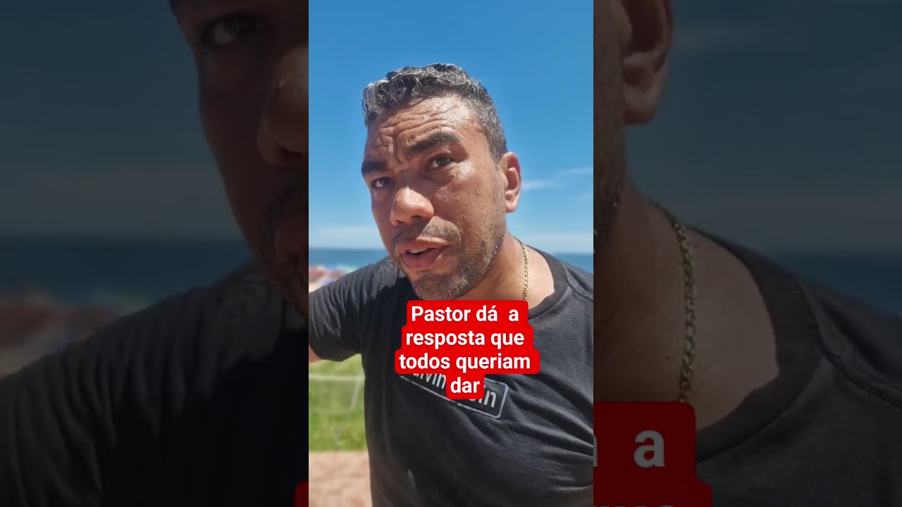 Pastor dá  a resposta que todos queriam dar #satira