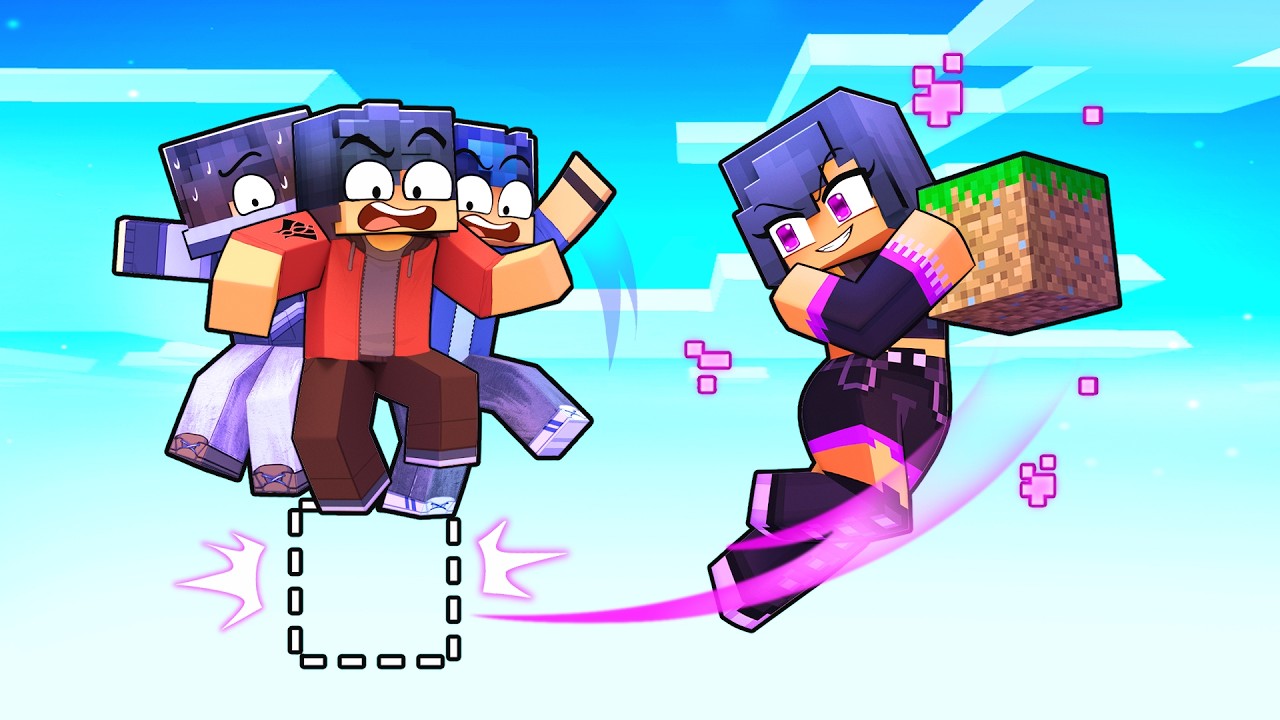 ENDER GIRL Crashes an ALL BOYS Block!