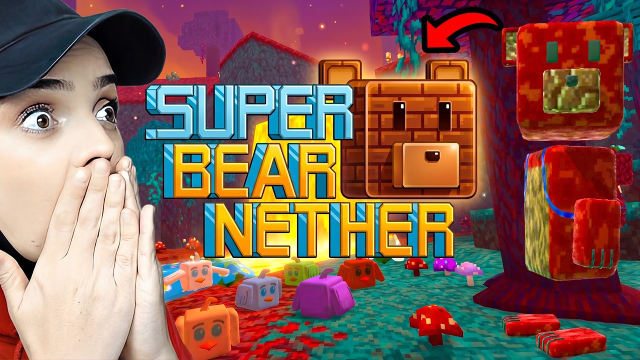 SÜPER AYI NETHER DÜNYASINDA MAHSUR KALDI! 😱🔥