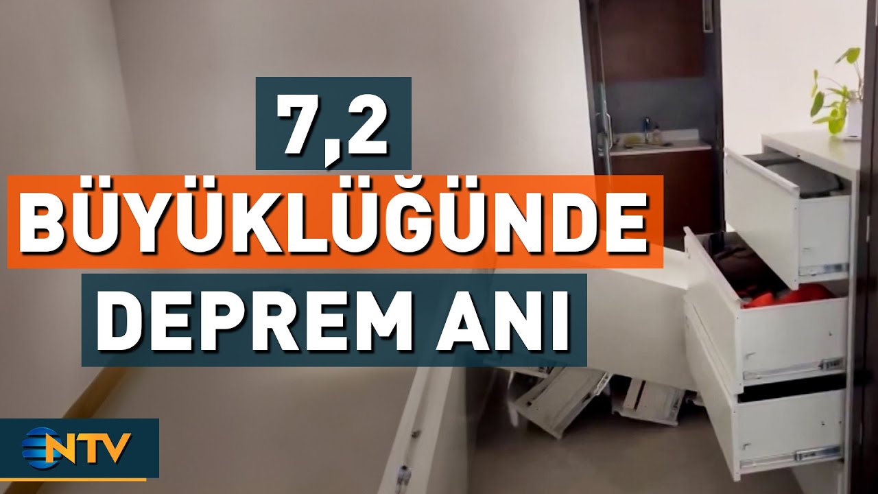 7,2 Büyüklüğünde Depremde Korku Dolu Anlar | NTV