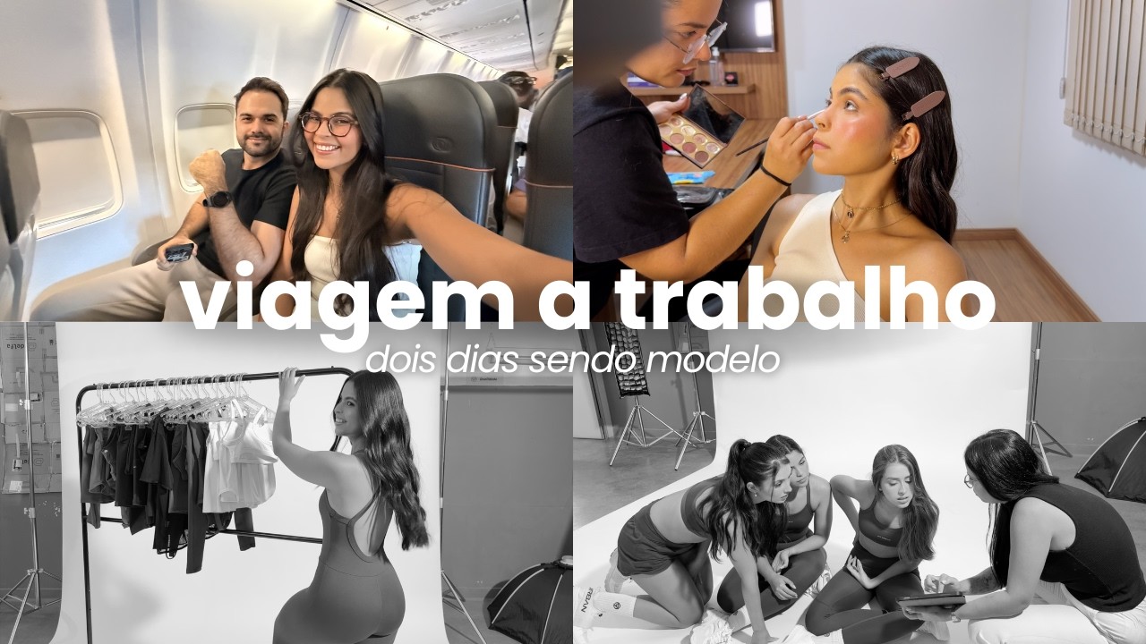 viagem para o Rio a trabalho, primeira vez sendo modelo e tour pela fábrica da fit urban! 🤍