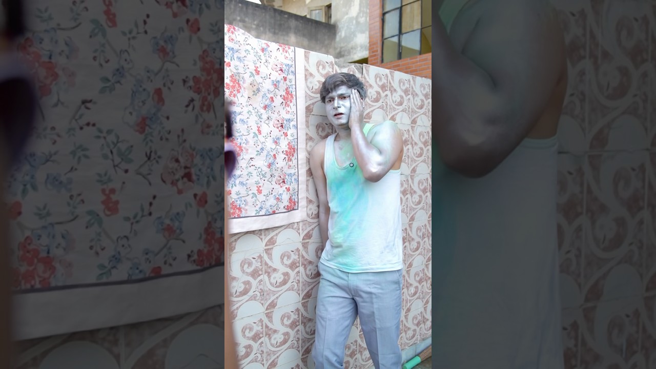 Mummy ne holi pe nahi pehchana 😭Surf Excel 1 month Pack sirf 99rs mein #Ad #SurfExcel #DaagAchheHai