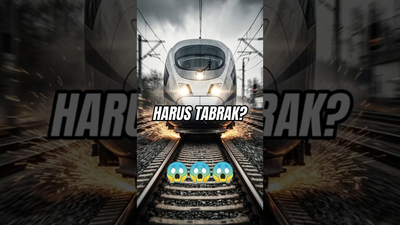 Kenapa Kereta Tidak Boleh Mengerem Mendadak 😱