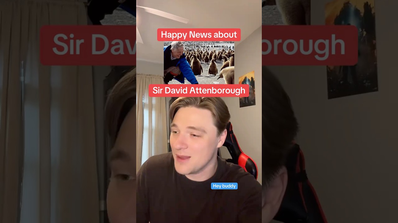 Happy News about Sir David Attenborough! #news #davidattenborough #lego #ocean #ryankelly #ypr - Published by Ryan Kelly Comedy