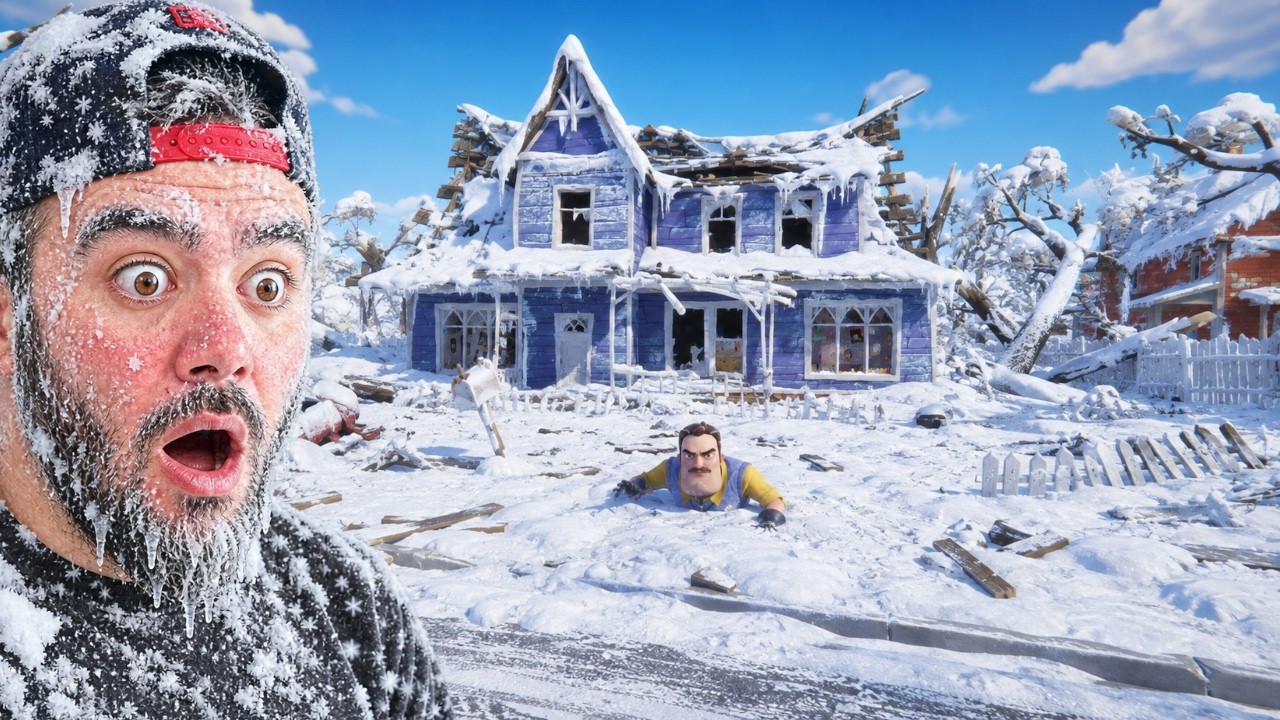 WILSONUN EVINE KAR FIRTINASI GELDI - HELLO NEIGHBOR MODS
