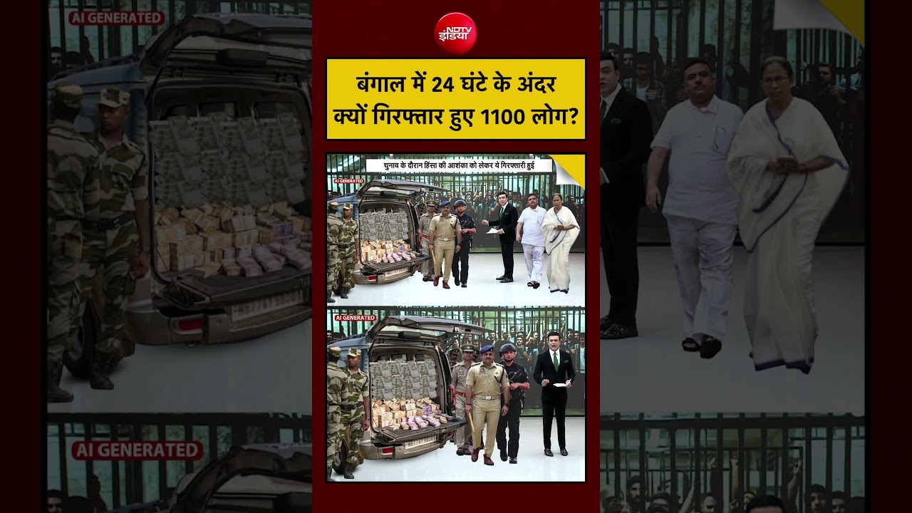 Syed Suhail | Bengal Elections: बंगाल में 24 घंटे के अंदर क्यों गिरफ्तार हुए 1100 लोग? | #shorts