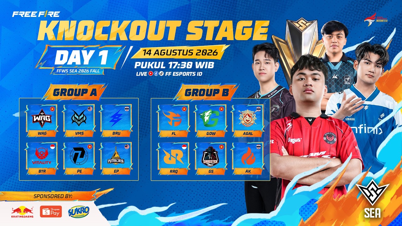 [ID] FFWS SEA 2026 FALL | Knockout Stage - Week 1 Day 1