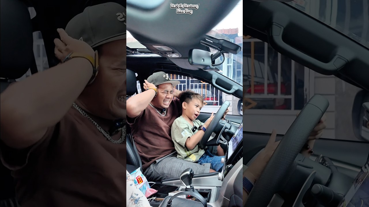 Udah sampai dirumah om Bob langsung di klakson kapal laut #keripikkentangmasboy #shorts #trending