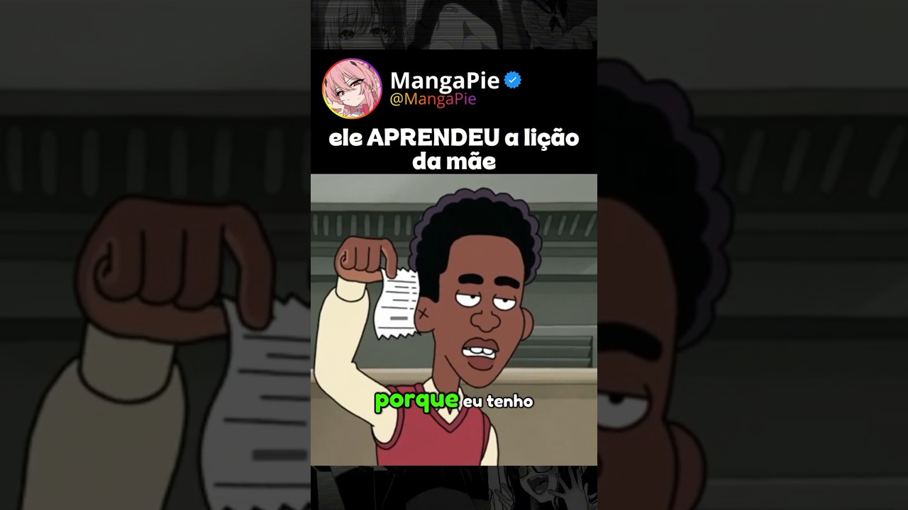 ele APRENDEU lição da MAMÃE #anime #otakus