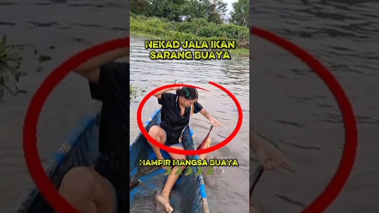 🔥Hampir Mangsa Buaya🐊AWAS BAHAYA #viralvideo #viral #shortvideo #shorts #fyp #fypシ #foryou #trending