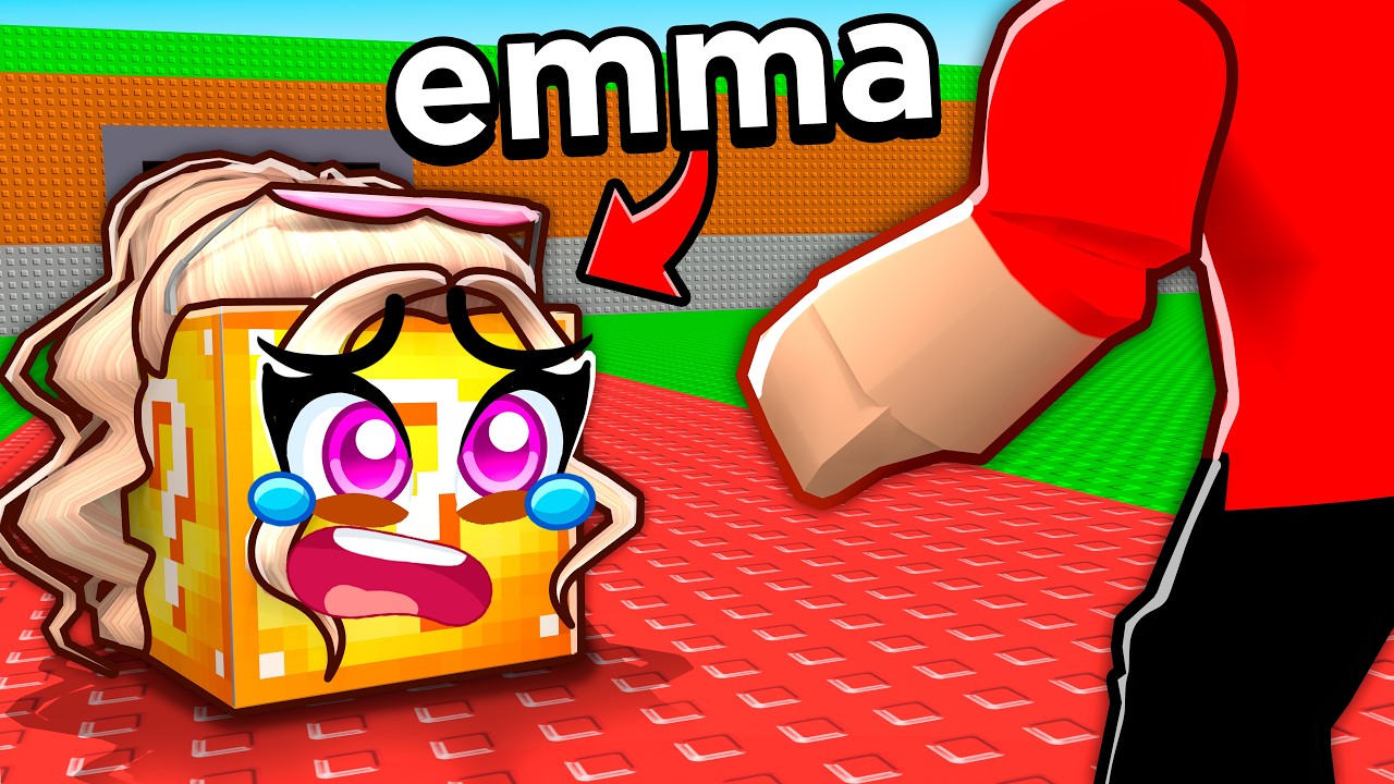 ROBLOX BE A LUCKY BLOCK...