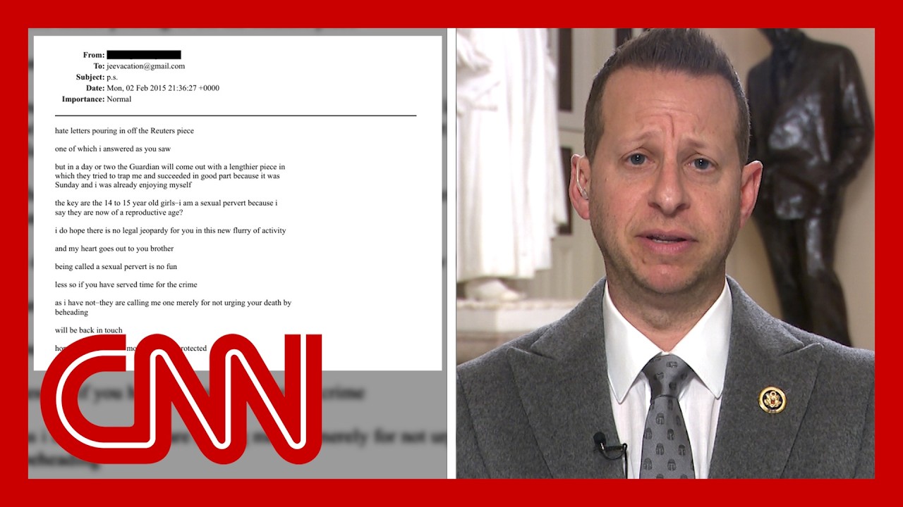 Congressman reveals what he saw in the unredacted Epstein files - Published by CNN