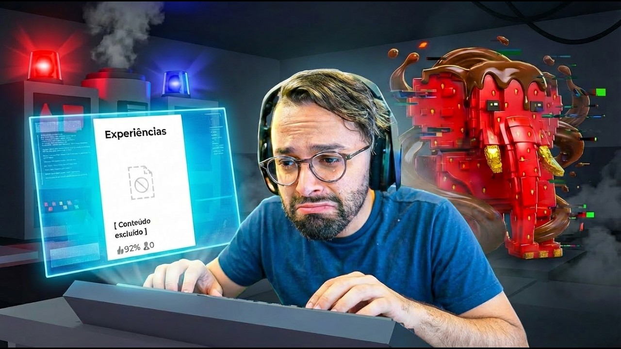 LABORATORY BRAINROT FOI DELETADO… A ROBLOX VAI DEVOLVER MEU JOGO? 😳🔥