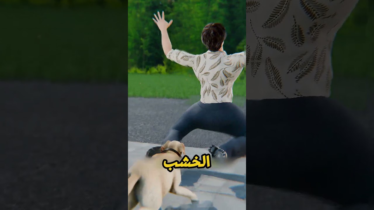 لغز العصا العجيبة.. ليه صاحب الكلب بيربطها في طوقه؟ 🤔🐕