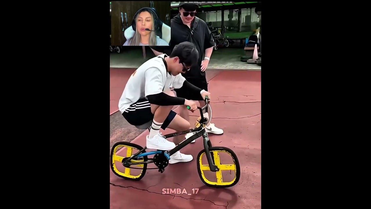 As bicicletas mais DIFERENTES do mundo 😉 #dueto #dublagemdeboche #humor #kindnessiscool #duet