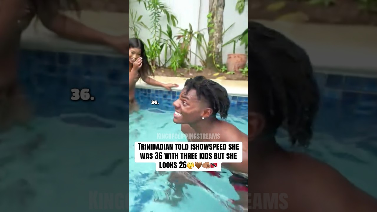 Speed didn’t believe fineshyt was 36 #ishowspeed #trinidad #trinidadandtobago #caribbean #fyp #irl