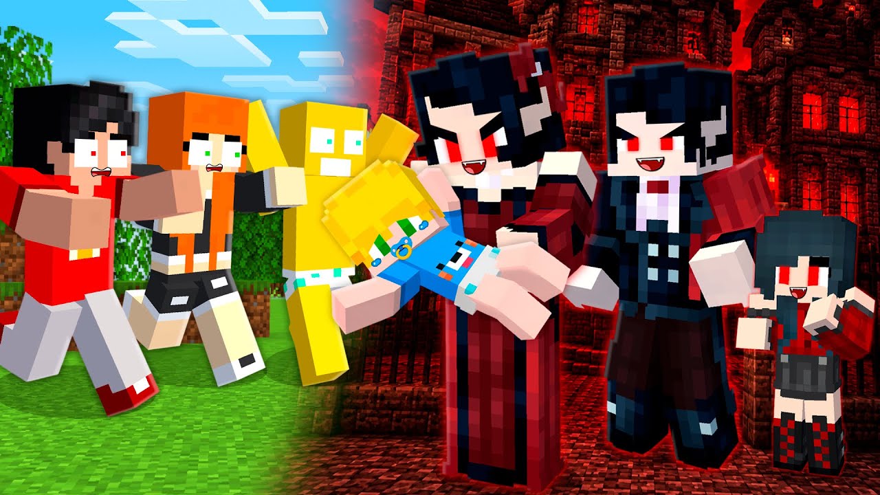 Fui ADOTADO pela FAMÍLIA mais MALVADA do Minecraft!