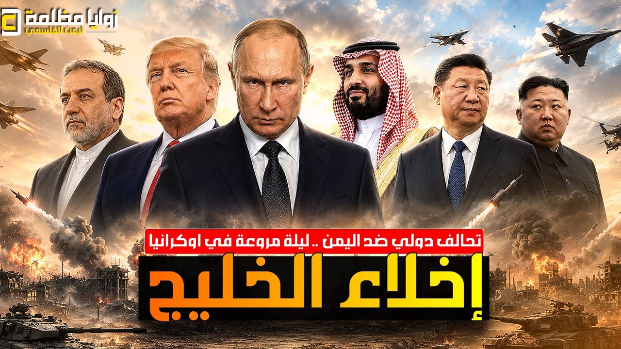 تحالف دولي ضد اليمن ⚠️ هجوم وشيك سيشعل المنطقة ودعوات لإخلاء الشرق الأوسط وليلة صعبة في اوكرانيا.