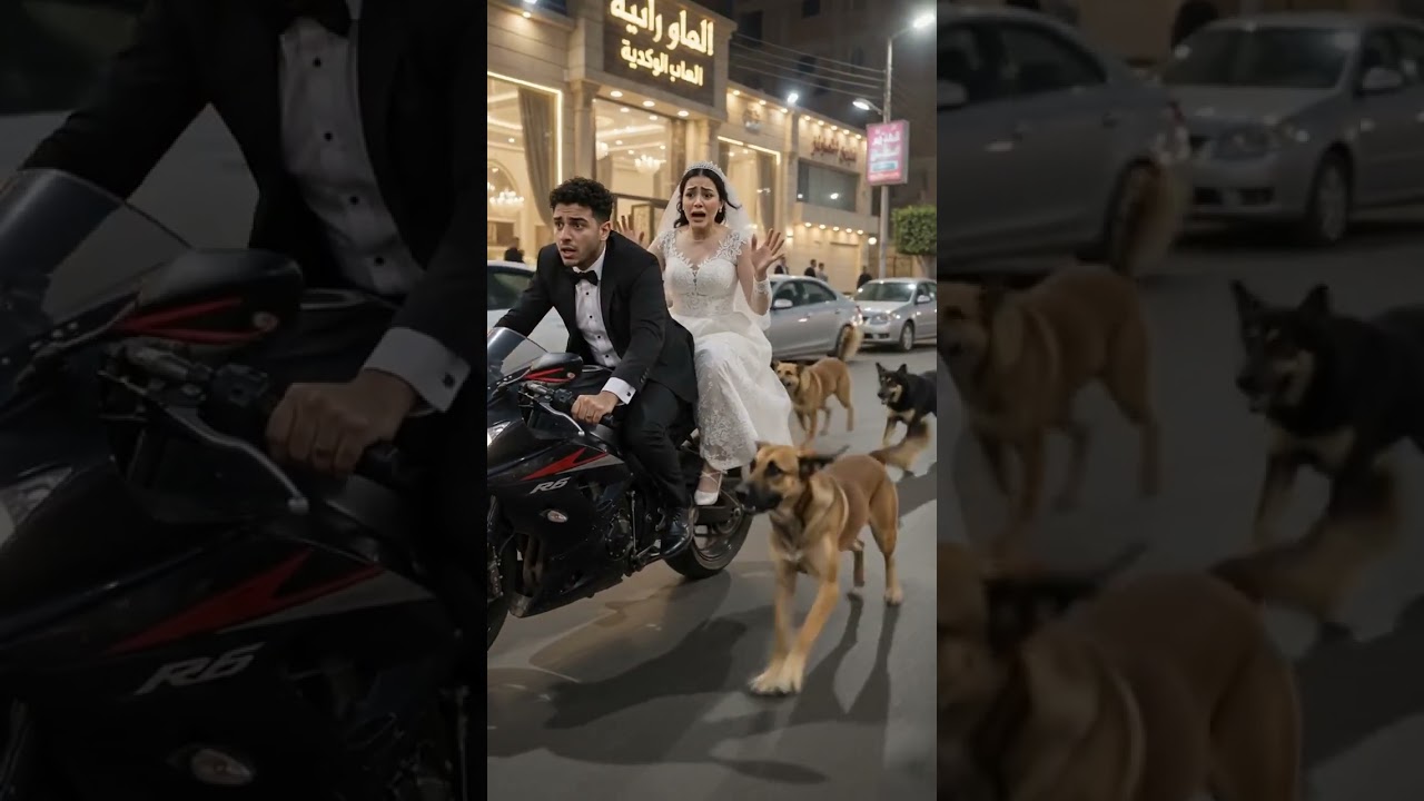 الكلاب اكلت التورته بتاعت الفرح 😂