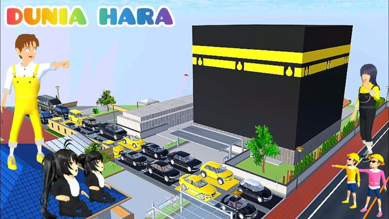 Rumah Yuta Jadi Kabah 😱 | Yuta Mio Kumpul Mobil Warna Hitam Kuning Kabah | Dunia Hara