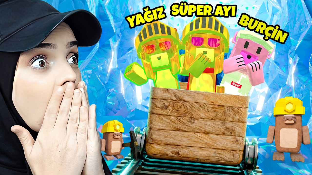 SÜPER AYI AİLECEK KÖSTEBEK MADENİNE GİTTİ!💎😱