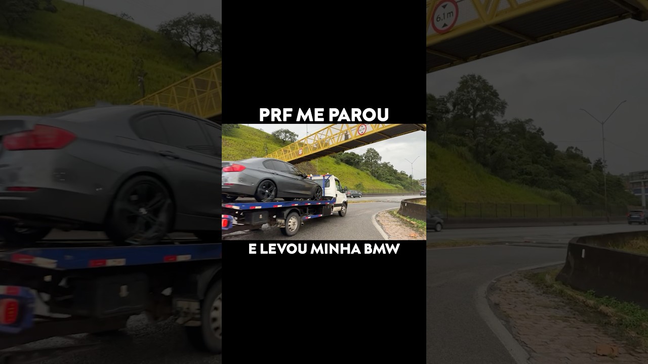 Prf me parou e levou minha bmw 320i