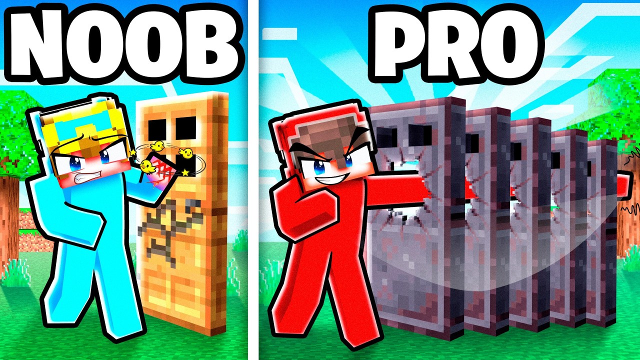 NOOB vs PRO: Break DOORS Battle!