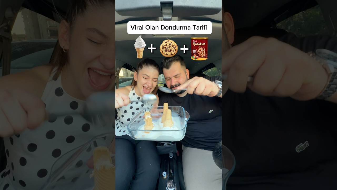 Viral olan Dondurma Tarifi
