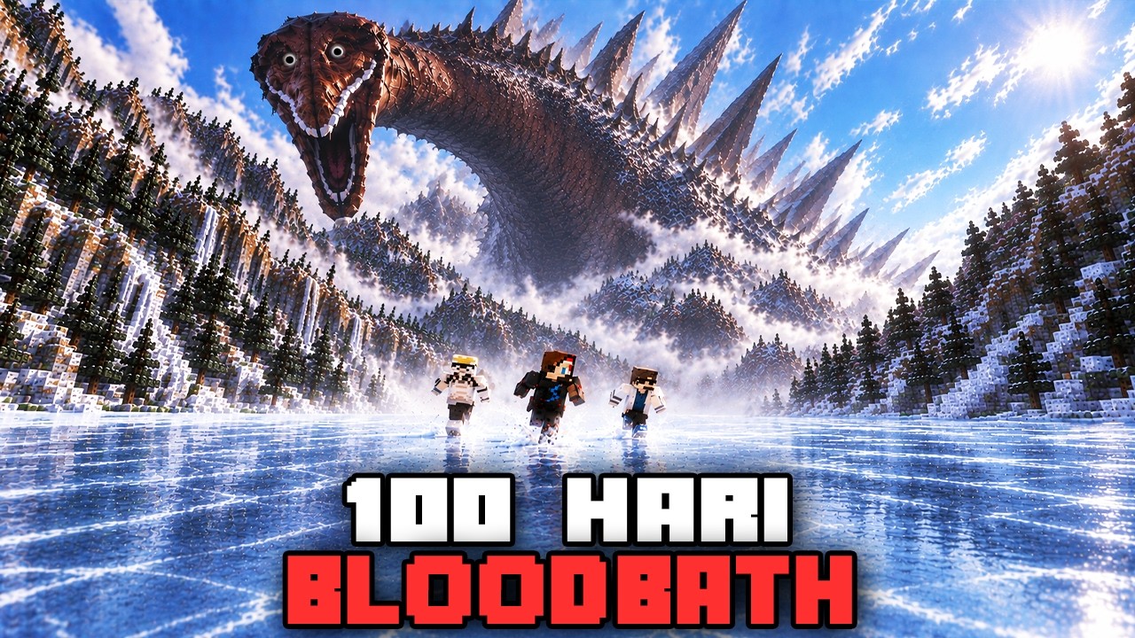 100 Hari Minecraft Anomali BLOODBATH