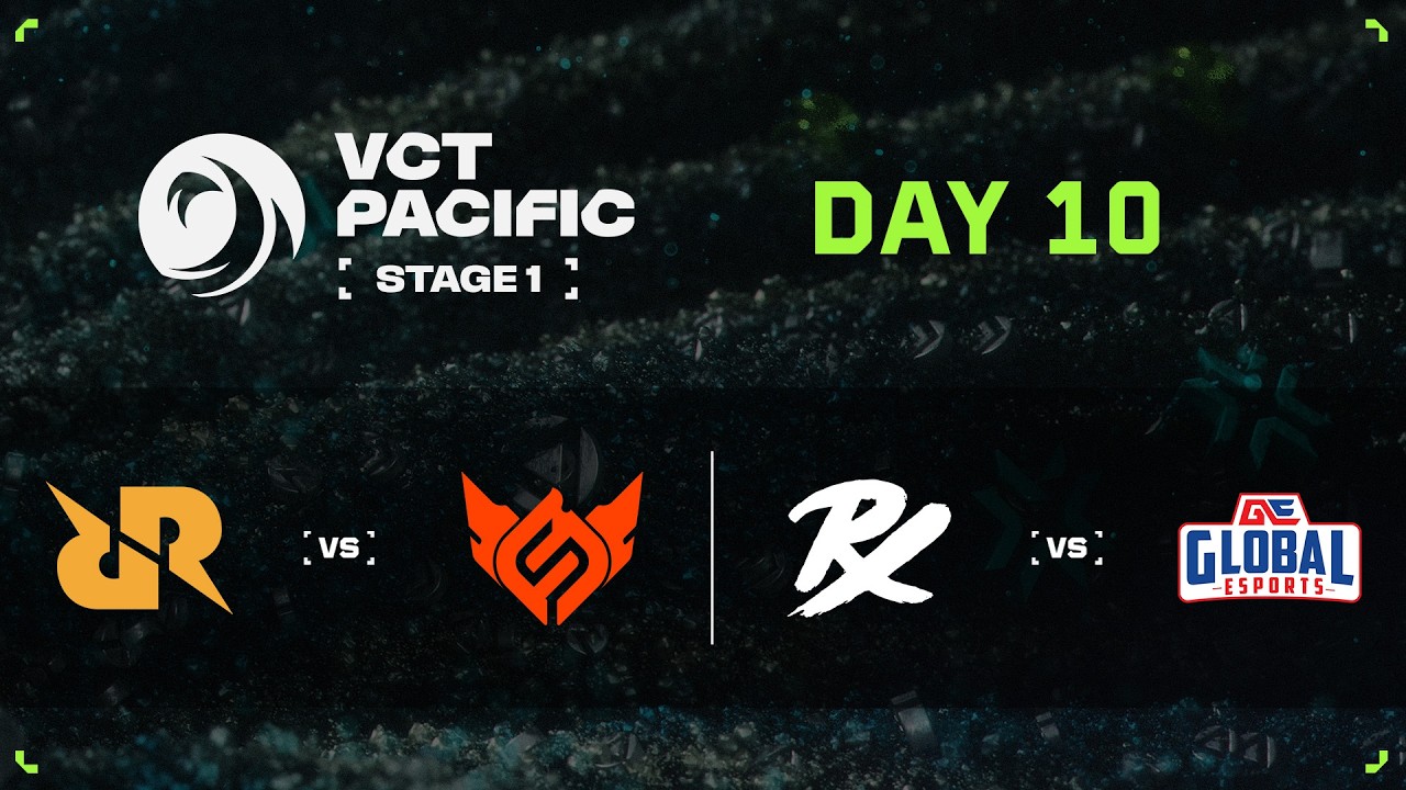 RRQ vs. FS / PRX vs. GE - VCT Pacific - Stage 1 - Group Stage - Hari 10