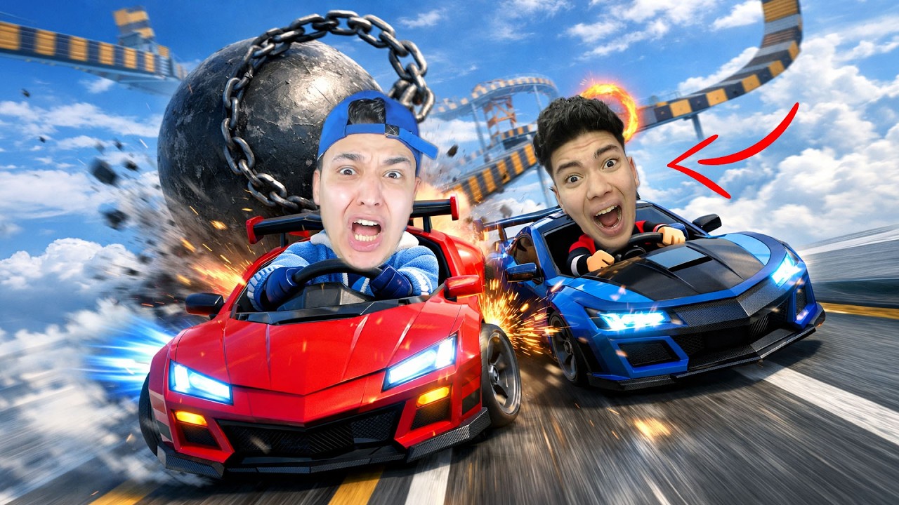 تصادم السيارات مع عبدة !!